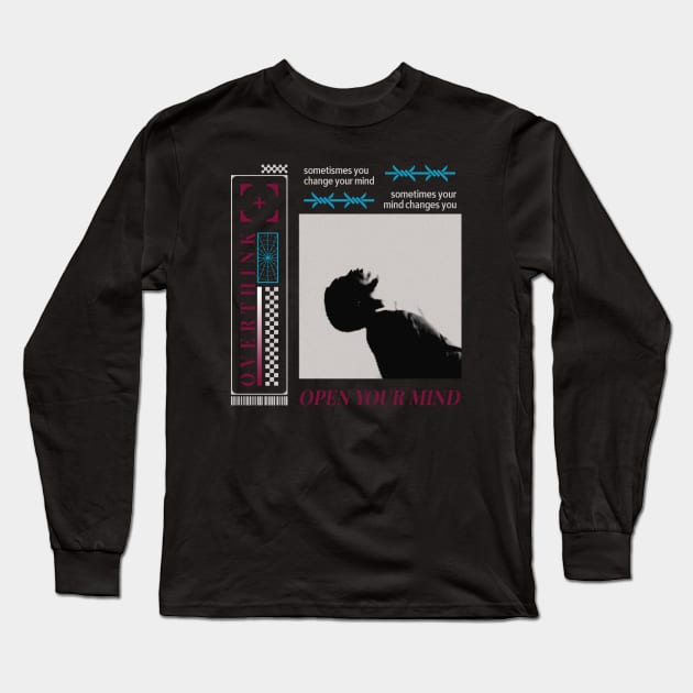 Open your mind Long Sleeve T-Shirt by UNKWN